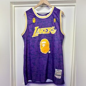 Lakers Bape jersey extra large men’s fashion